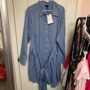 Chambray Shirtdress